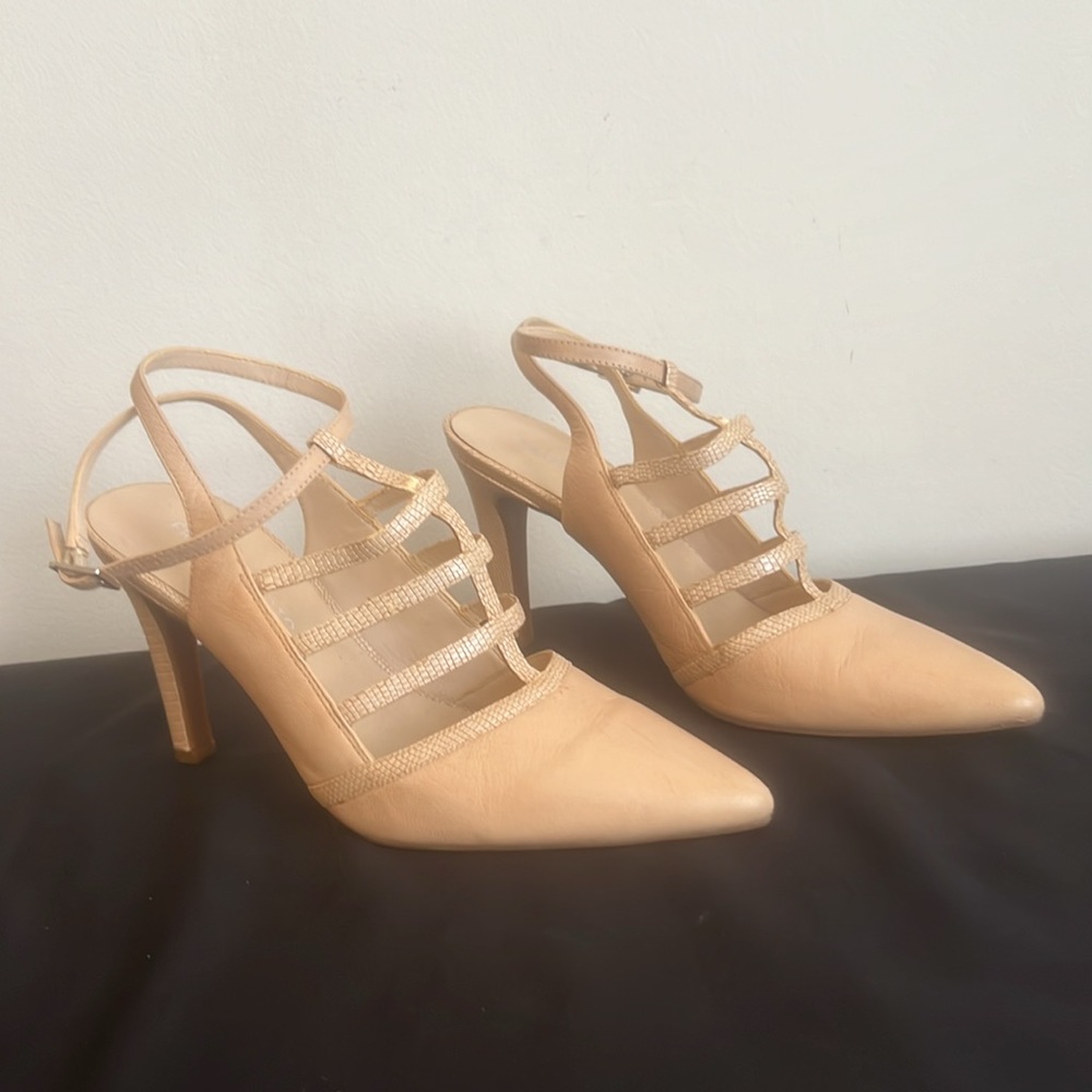 FRANCO SARTO CAGE WOMENS HEEL SIZE 8.5M